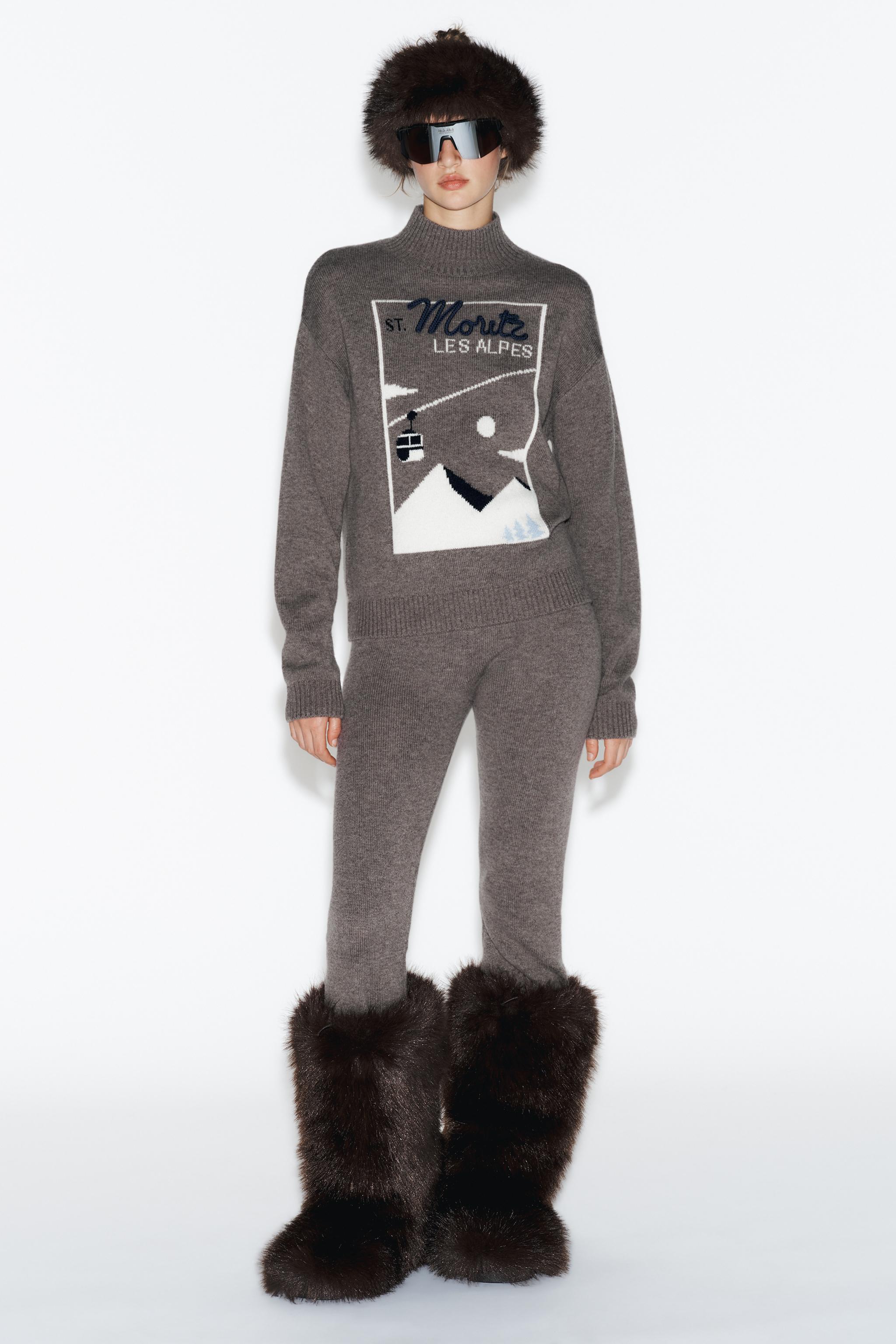 90% WOOL SKI COLLECTION JUMPER